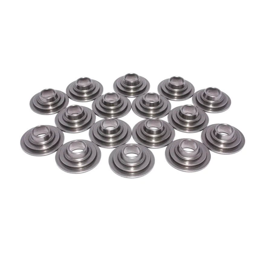 COMP Cams 1730-16, 10 Tool Steel Retainer Set of 16 All Valves w/ 1.437"-1.500" O.D. Springs