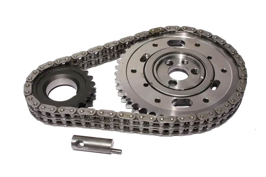 COMP Cams 8146CPG, Ultimate Adjustable Billet Timing Set for Raised Cam SBC/Oldsmobile
