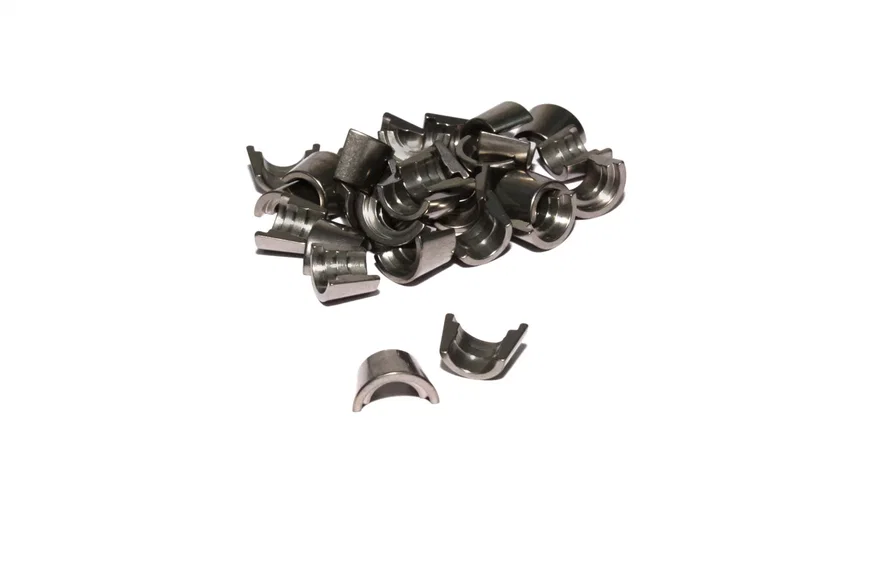 COMP Cams 636-16, Titanium Set of 16 - 8 Degree, 11/32", Single Groove Race Locks