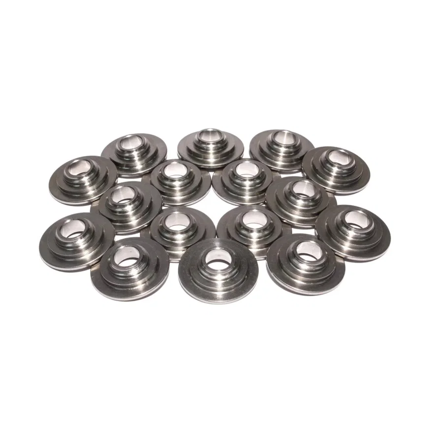 COMP Cams 779-16, 7 Degree Titanium Retainer Set of 16 for 26926 Spring w/ 8mm Valve Stem