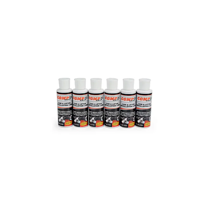 COMP Cams 198, 6 Pack of 4 oz. Bottles of Cam and Lifter Installation Lube