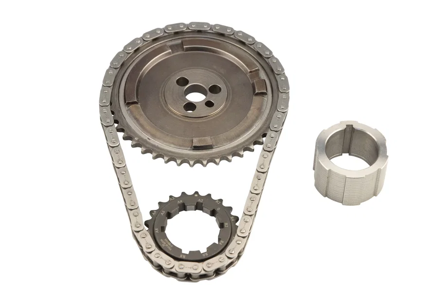 COMP Cams 3116CPG, Hi-Tech 9-Keyway Single Row Timing Set for 3-Bolt GM LS