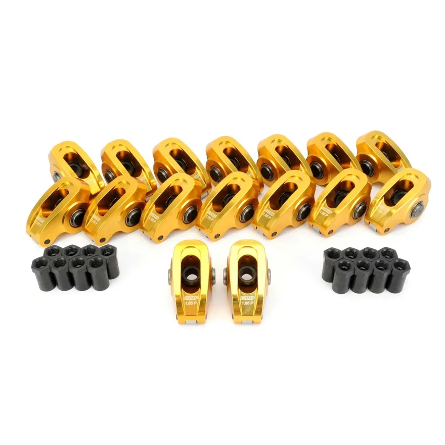 COMP Cams 19060-16, Ultra ARC Rocker Set w/ 1.5 Ratio for Pontiac 265-455 w/ 7/16" Stud