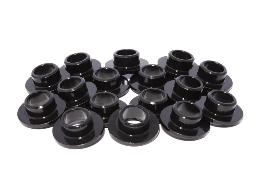 COMP Cams 745-16, 7 Degree Steel Retainer Set of 16 for 3/8" Valve w/ 1.437"-1.500" Spring