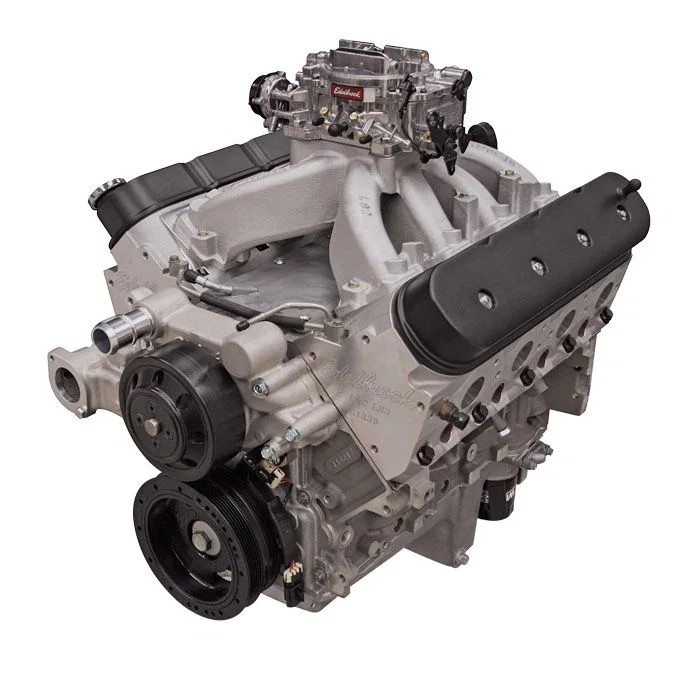 Edelbrock 46726, Crate Engine #46726 GM LS3 Gen V 416, Carbureted, 602 HP, 538 ft-lbs