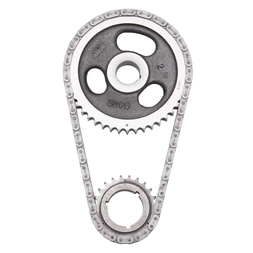 Edelbrock 7803, Performer-Link Adjustable True-Roller Timing Chain Set
