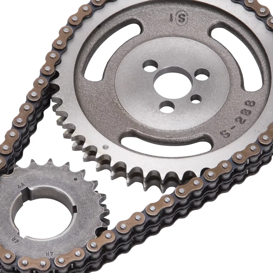 Edelbrock 7800, Performer-Link Adjustable True-Roller Timing Chain Set