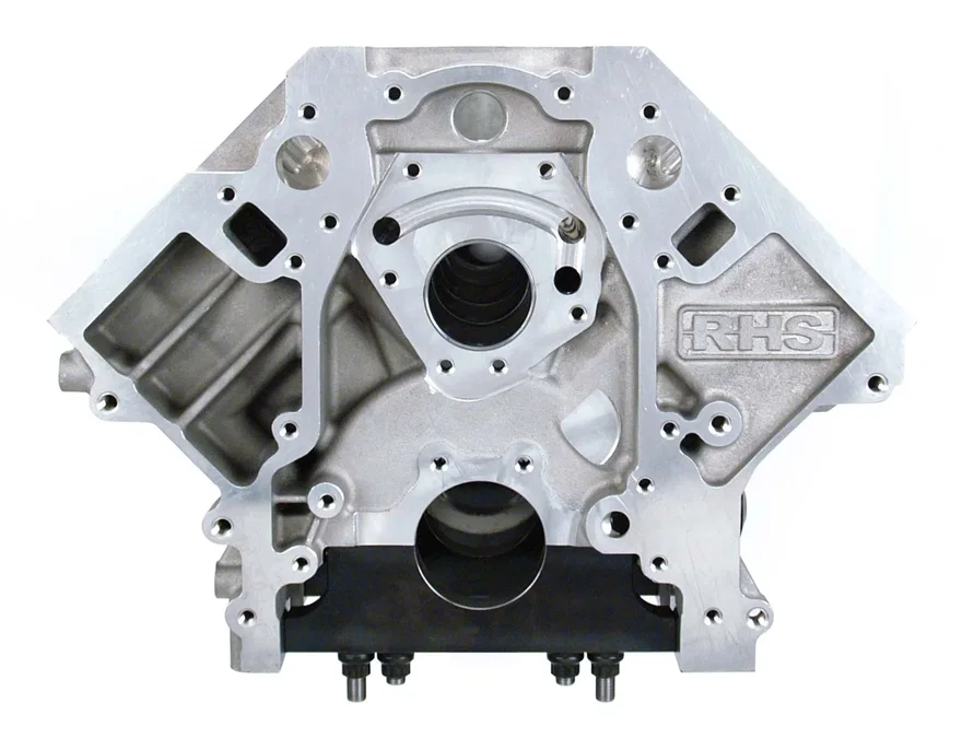Edelbrock 54903U, LS Aluminum Race Block Standard Deck 4.125 Bore