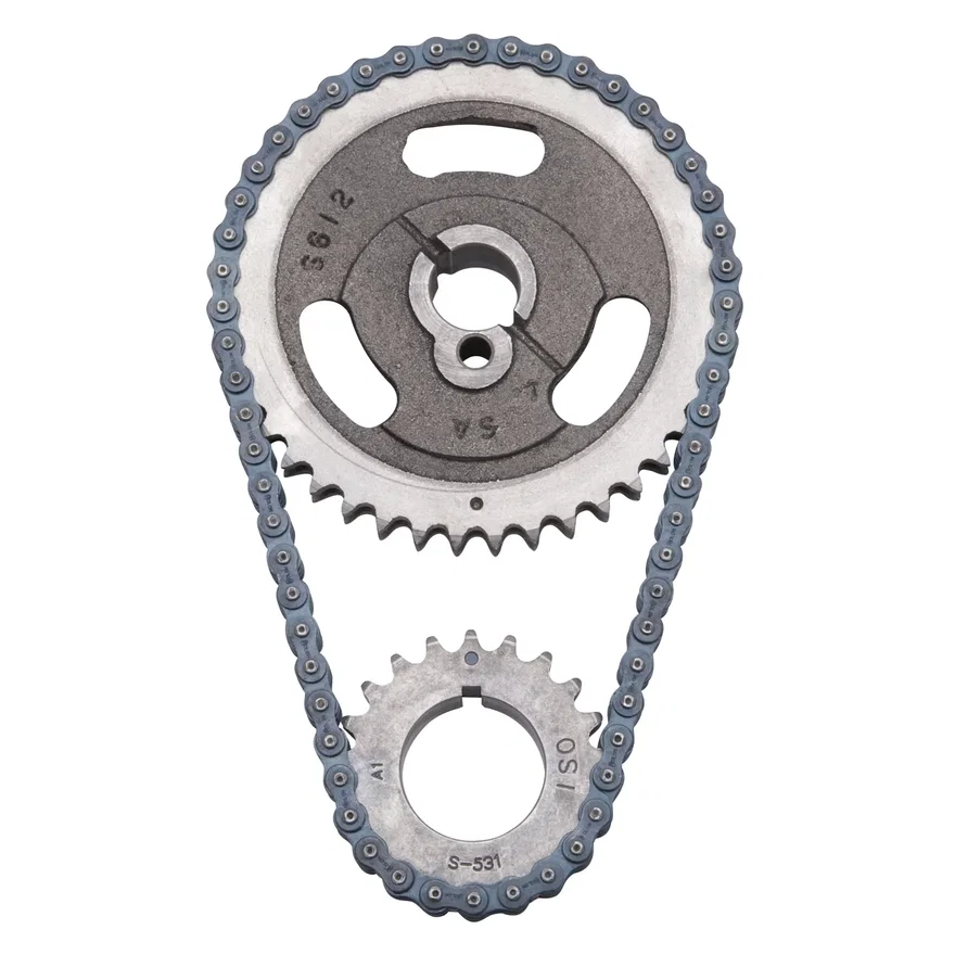 Edelbrock 7814, Performer-Link Adjustable True-Roller Timing Chain Set