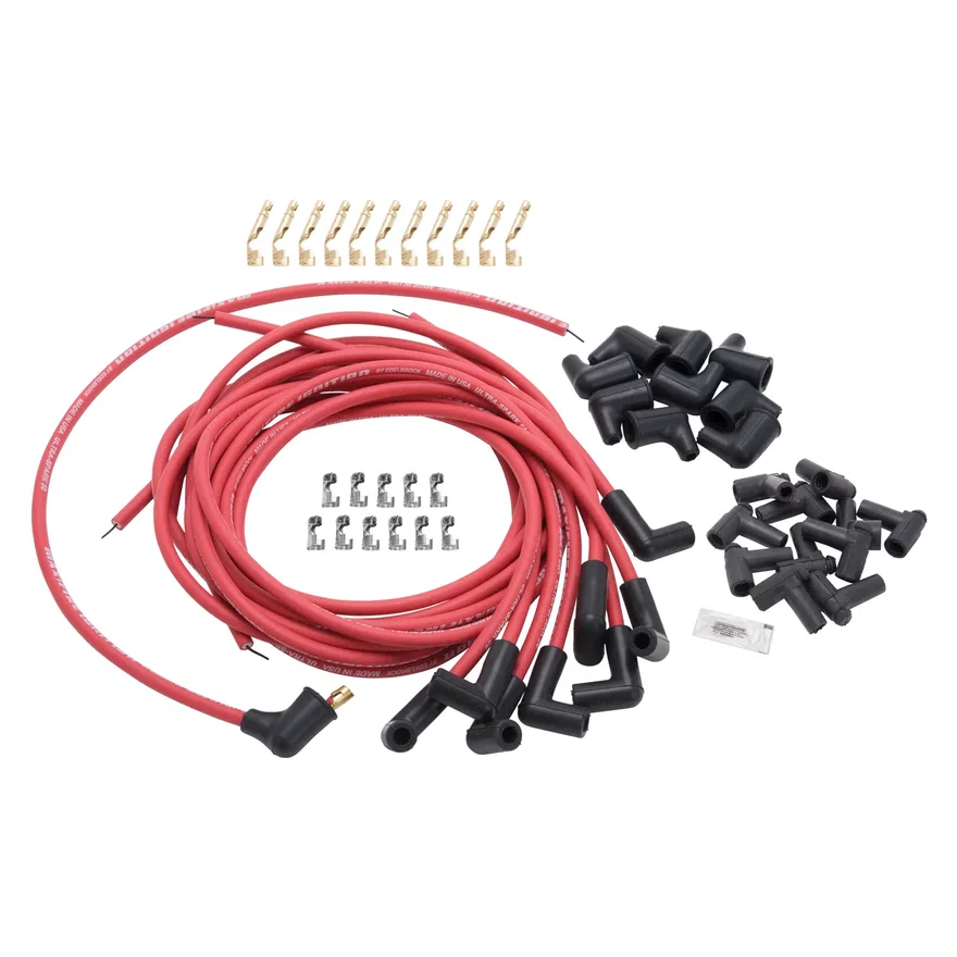 Edelbrock 22711, Max-Fire Engine Specific (Ultra-Spark 50) High Performance Spark Plug Wire Set