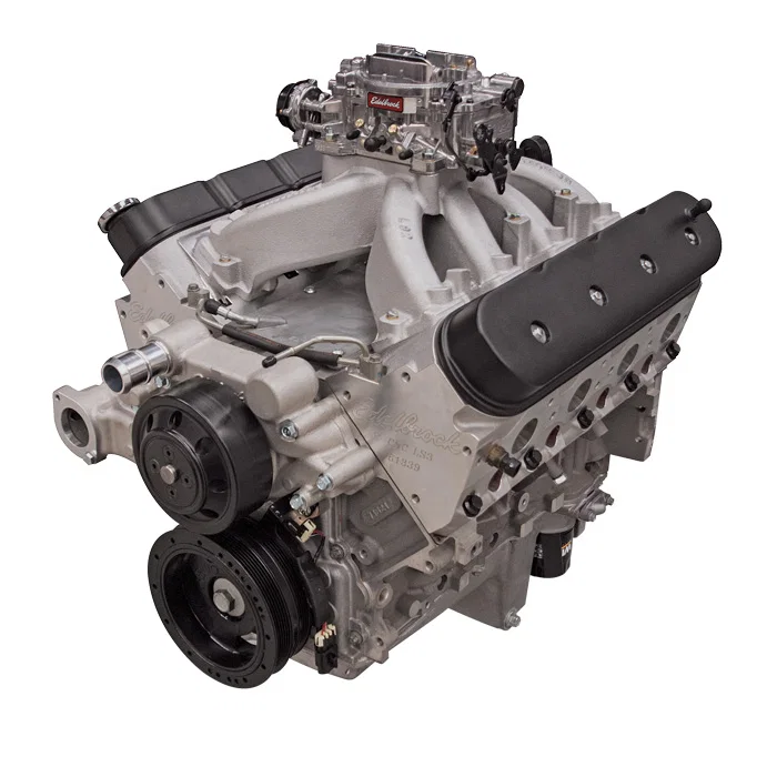 Edelbrock 46727, Crate Engine #46727 GM LS3 Gen V 416, Carbureted, 602 HP, 538 ft-lbs
