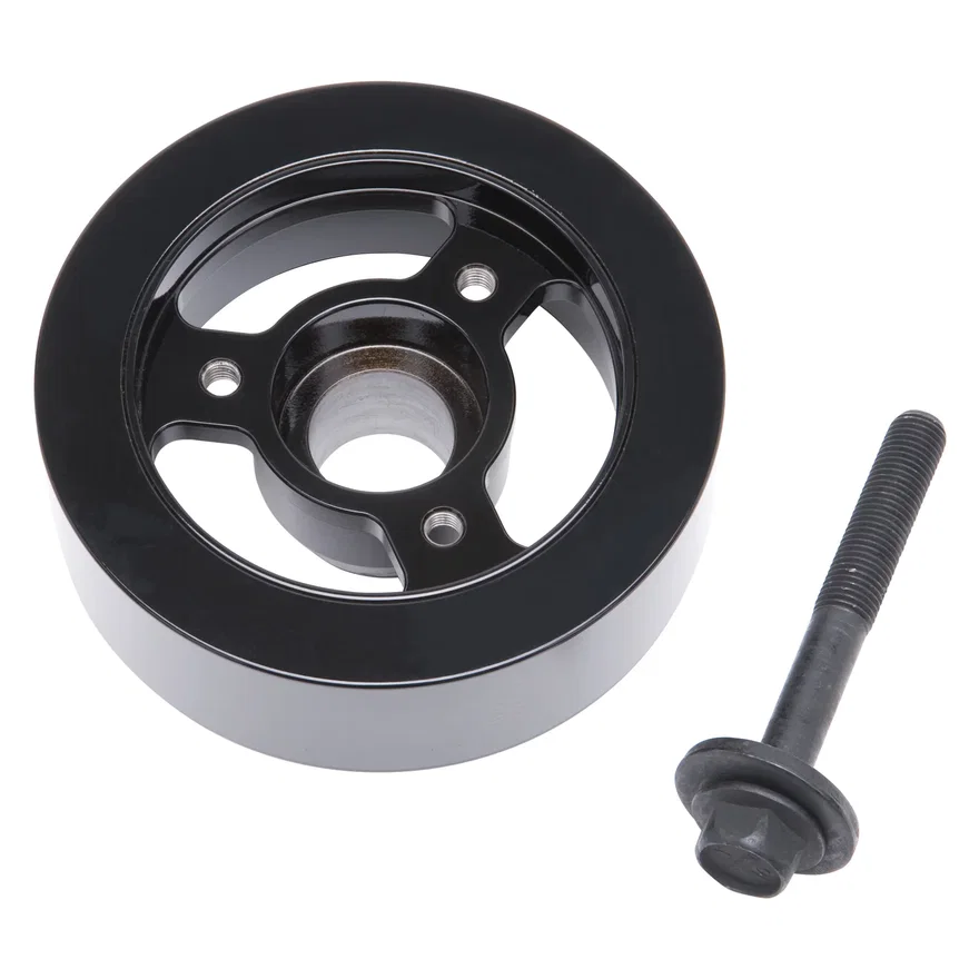 Edelbrock 15709, Replacement Harmonic Damper for 2014-15 Chevrolet Corvette Z51 (Dry Sump)