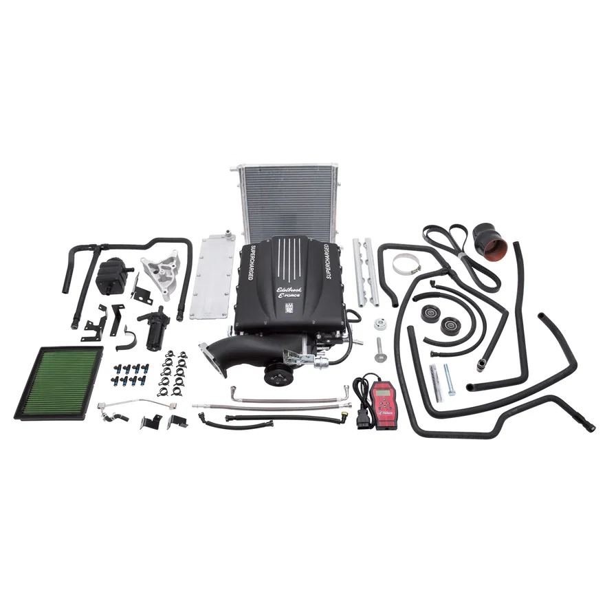 Edelbrock 1578, E-Force Supercharger for 2007-13 Silverado/Sierra 4.8L/5.3L for Chevrolet Silverado 1500