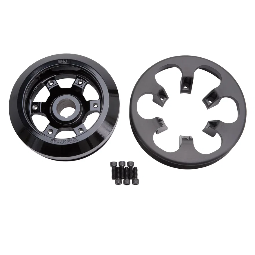 Edelbrock 15819, Overdrive Harmonic Damper for Ford 5.0L Coyote Engines (7.75" diameter)