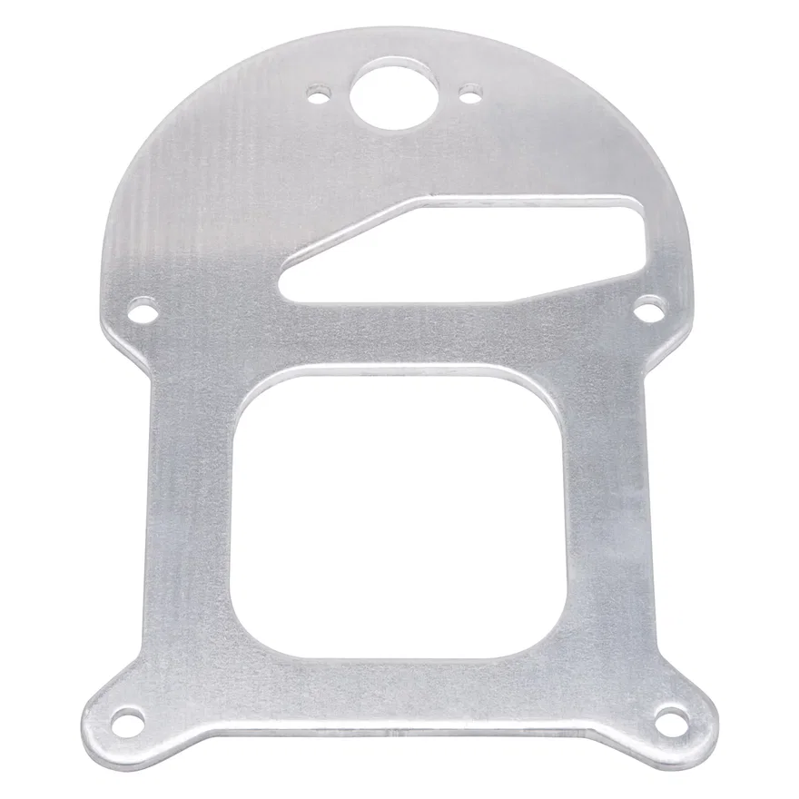 Edelbrock 8189, Fuel Pressure Regulator Kit - Single Regulator Plate Only, Standard Flange