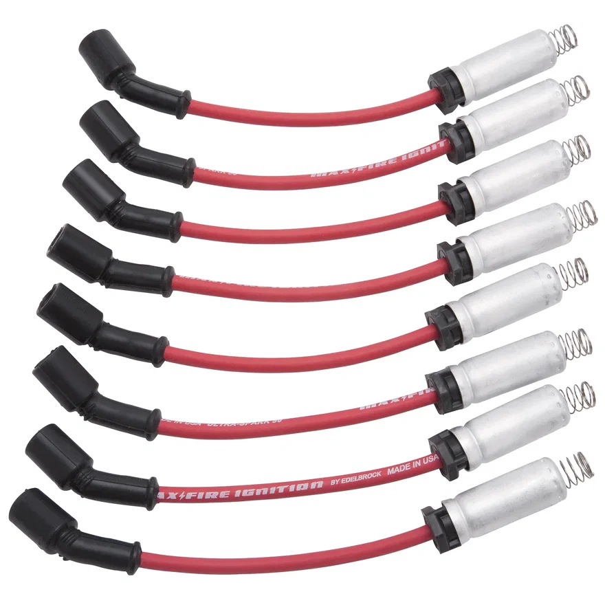 Edelbrock 22716, Max-Fire (Ultra-Spark 50) GM LS Truck Spark Plug Wire Set