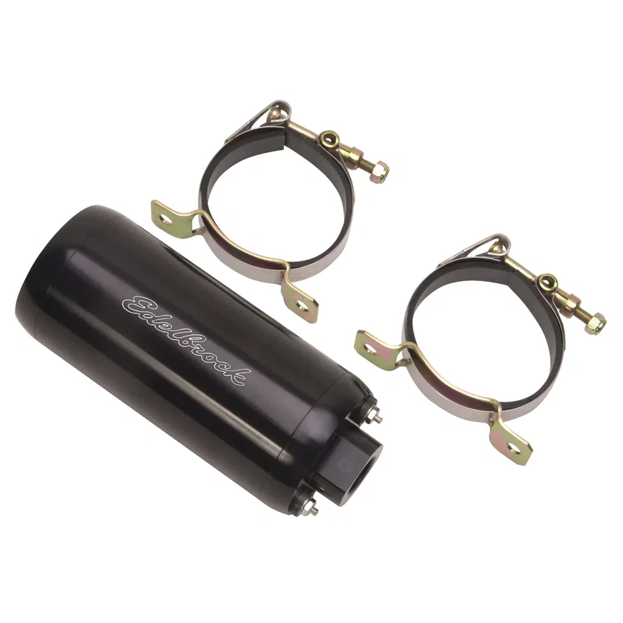 Edelbrock 1790, In-Line Electric Fuel Pump for EFI rated at 80 GPH @ 45 PSI