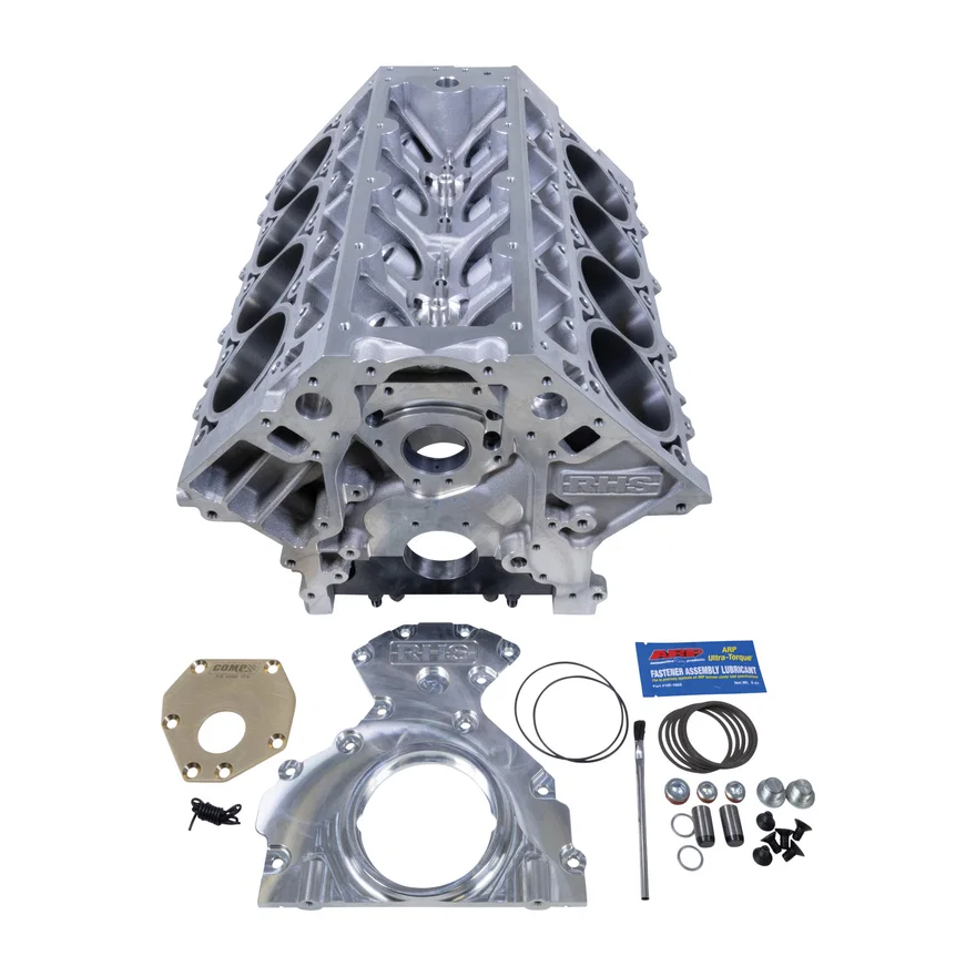 Edelbrock 54901U-904, ® RHS® High-Performance LS Block, Tall 9.750" Deck, .904 Lifter, 55 Roller Cam Bearing (Machined Only)