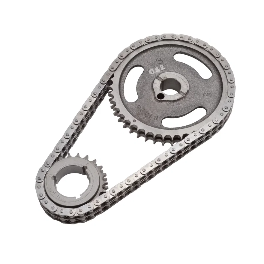 Edelbrock 7830, Performer-Link Adjustable True-Roller Timing Chain Set