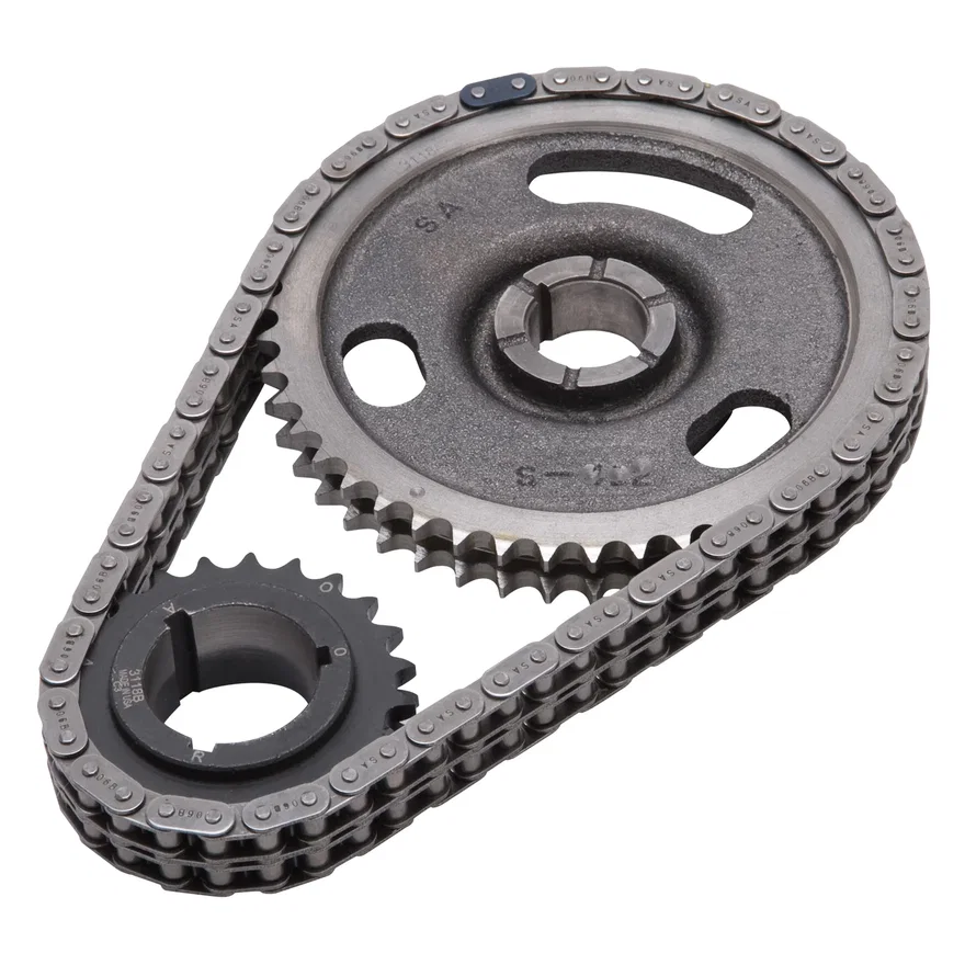 Edelbrock 7818, Performer-Link Adjustable True-Roller Timing Chain Set
