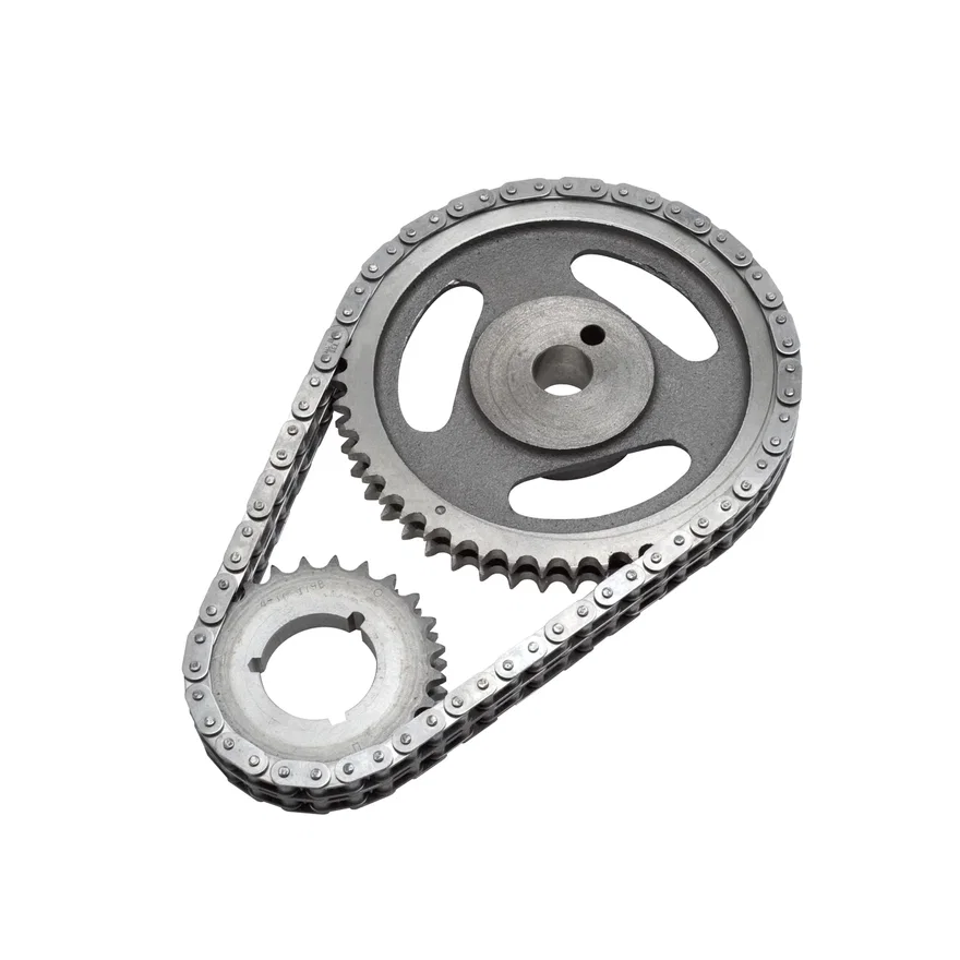 Edelbrock 7808, Performer-Link Adjustable True-Roller Timing Chain Set