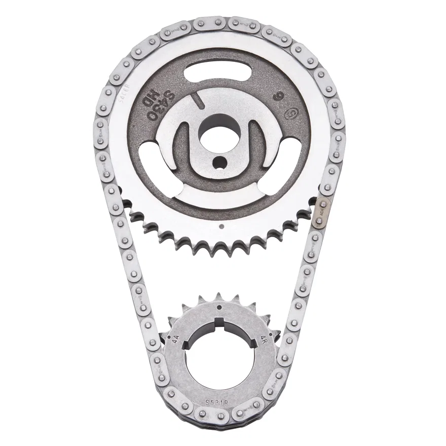 Edelbrock 7820, Performer-Link Adjustable True-Roller Timing Chain Set