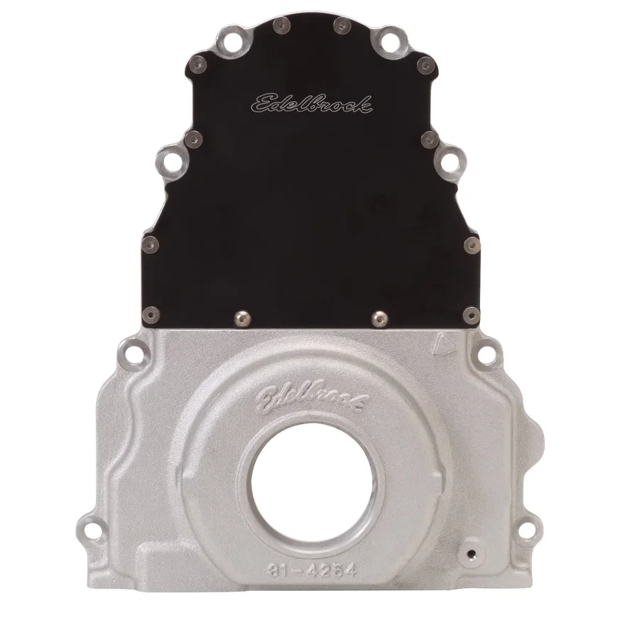 Edelbrock 4254, Timing Cover 1997-04 GM LS1/LS6 Two Piece