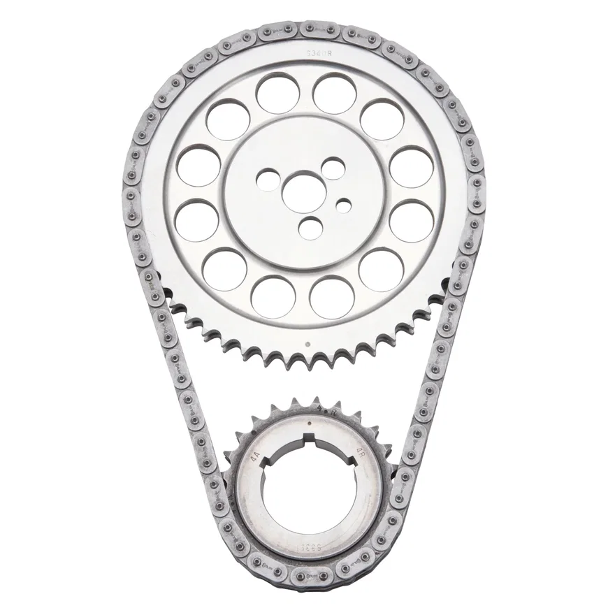 Edelbrock 7805, Performer-Link Adjustable True-Roller Timing Chain Set