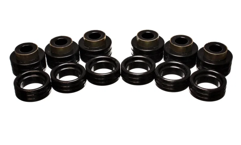 Energy Suspension 5.4107G, 94-01 Dodge Ram 1500 / 94-02 Ram 2500/3500 Black Body (Cab) Mount Set