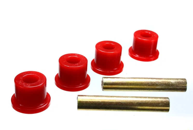 Energy Suspension 4.1102R, Trans Crossmember Mount - Red for Ford Mustang