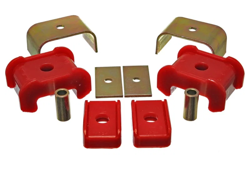 Energy Suspension 3.1106R, Transmission Mounts - Red