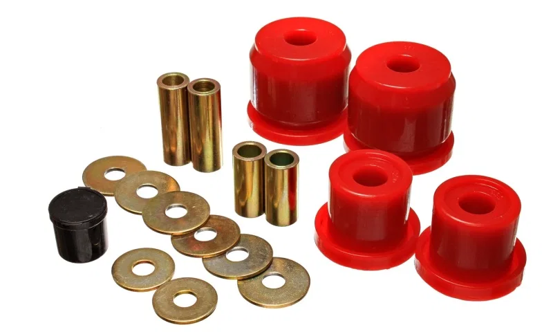 Energy Suspension 16.1112R, 00-09 Honda S2000 Red Rear Differential Carrier Bushing Set