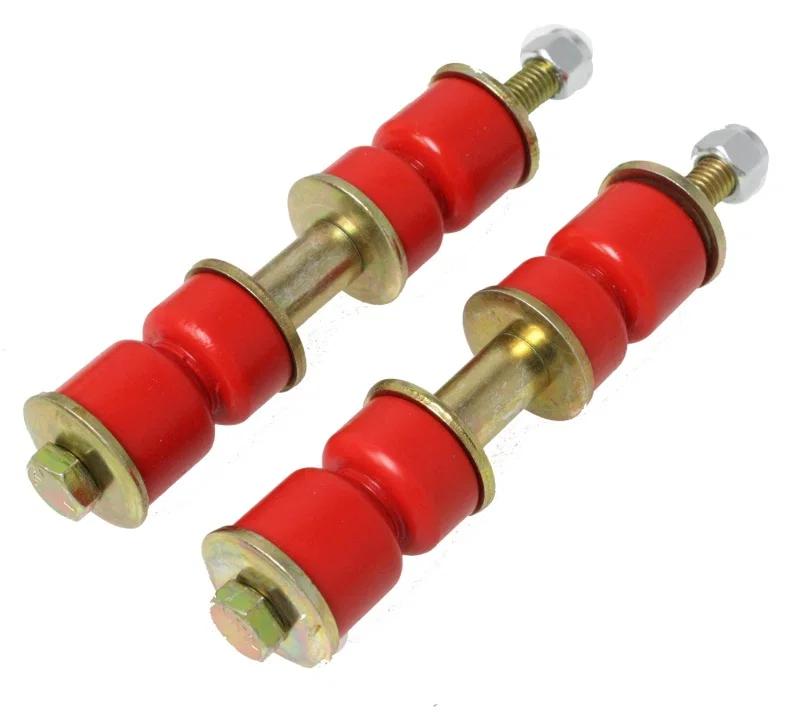 Energy Suspension 9.8162R, Universal End Link 2 3/4-3 1/4in - Red