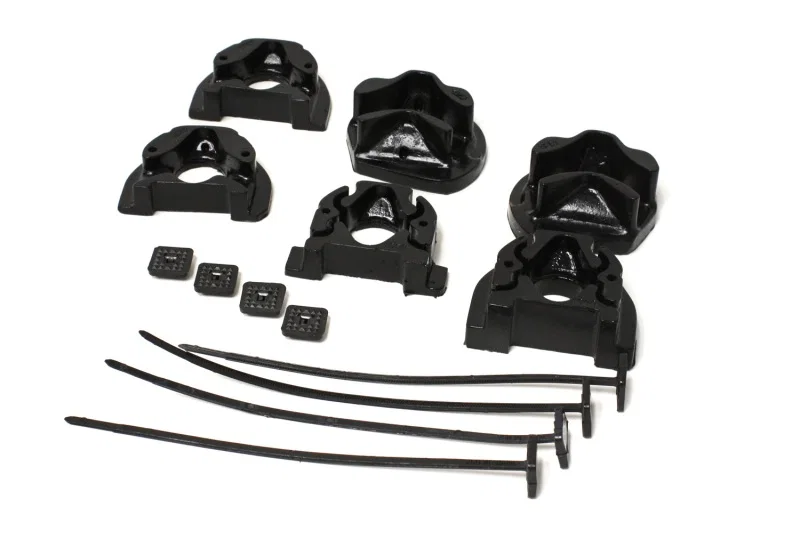 Energy Suspension 16.1105G, 92-00 Honda Civic (Except 99-00 Si) / 93-97 Del Sol Black Motor Mount Inserts (Man