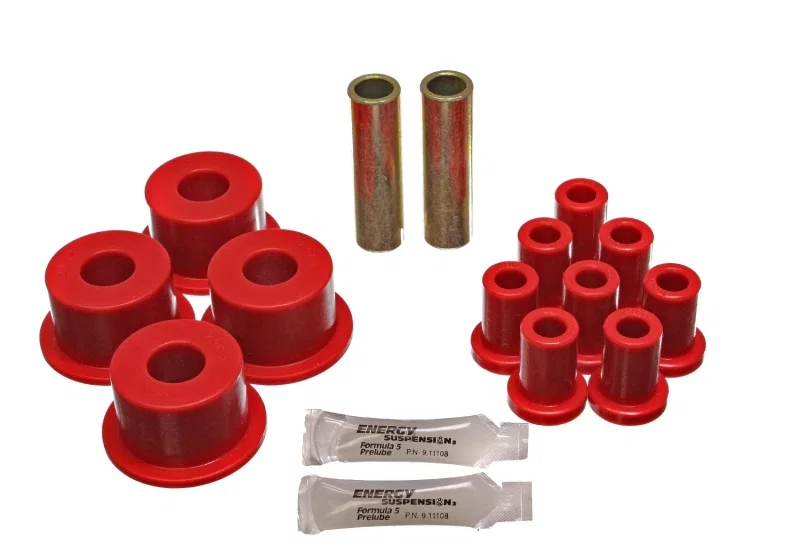 Energy Suspension 5.2106R, Spring Bushings - Red