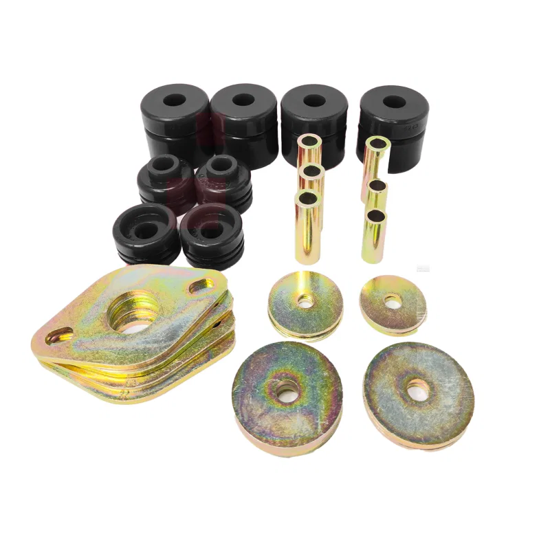 Energy Suspension 8.4119G, 00-06 Toyota Tundra Leaf Spring Bushing Set - Black