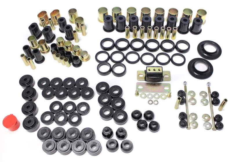 Energy Suspension 3.18113G, 66-72 Chevelle Black Hyper-flex Master Bushing Set