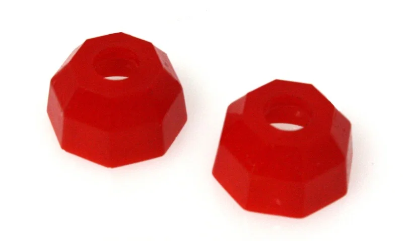 Energy Suspension 9.13104R, Universal Red Tie Rod Dust Boots Octagon Base
