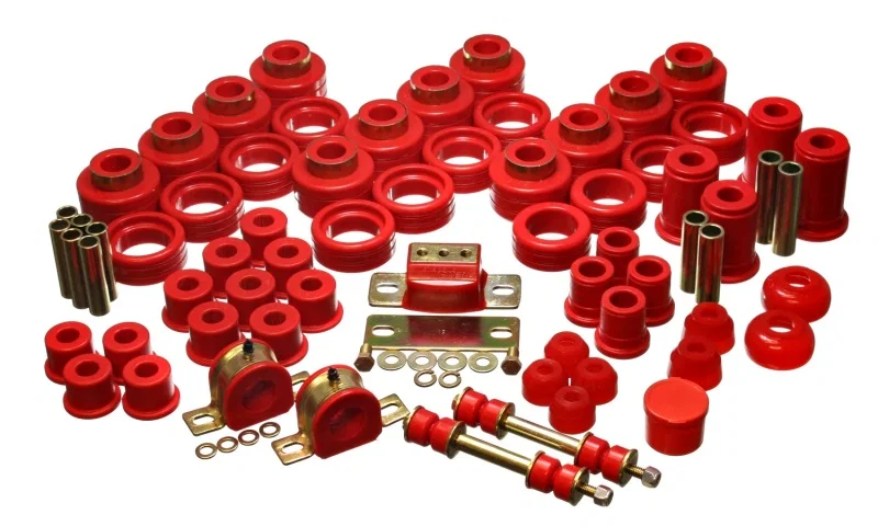 Energy Suspension 3.18126R, 92-94 Chevy K5 Blazer / 92-99 Suburban / 92-99 GMC Denali XL/Yukon XL 2WD Red Hype