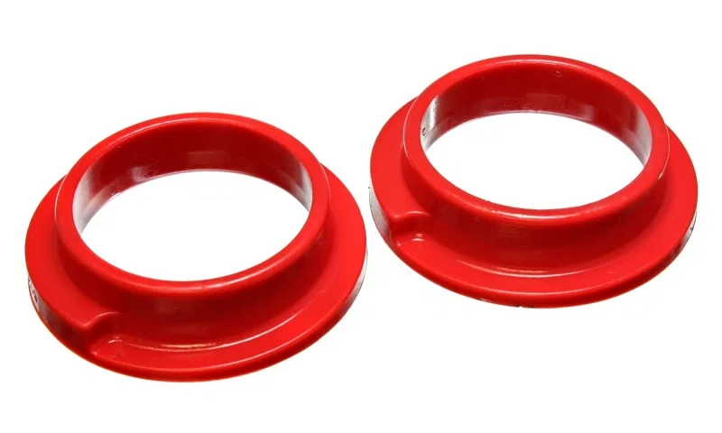 Energy Suspension 4.6105R, 00-04 Ford Focus Red Rear Coil Spring Isolators