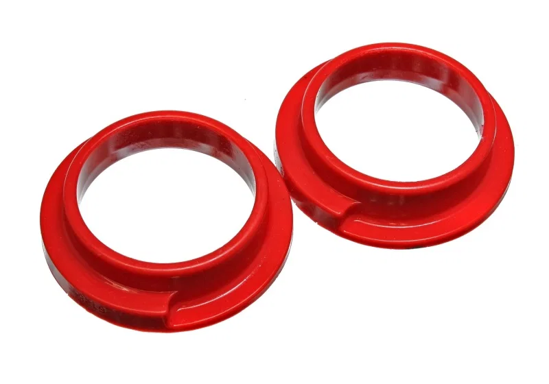 Energy Suspension 15.6103R, Universal 3in ID 4 5/16in OD 1 1/8in H Red Coil Spring Isolators (2 per set) for Volkswagen