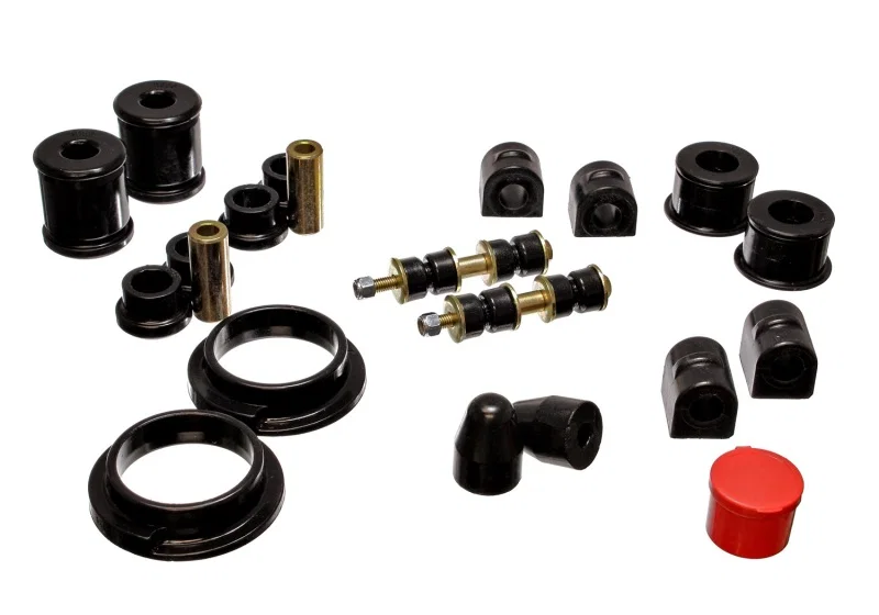 Energy Suspension 4.18119G, 00-04 Ford Focus Black Hyper-flex Master Bushing Set