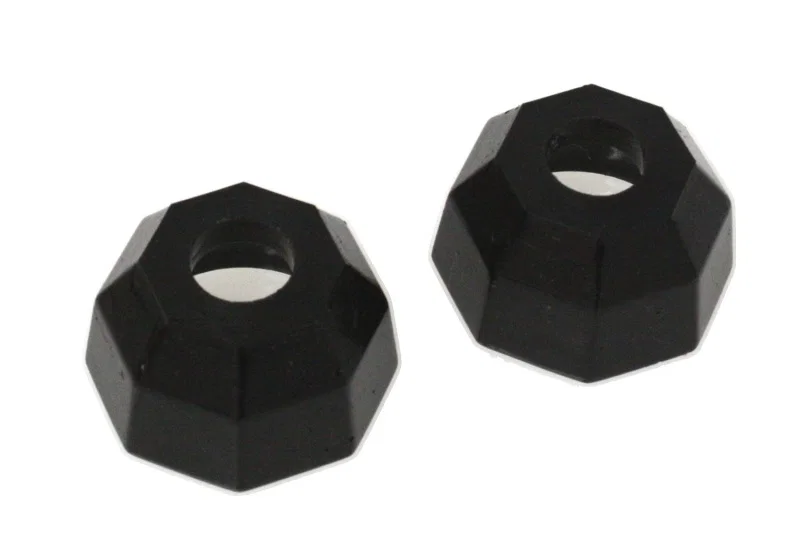 Energy Suspension 9.13120G, Universal Black 16.6mm Taper Dia Octagon Tie Rod Dust Boots (Set of 2)