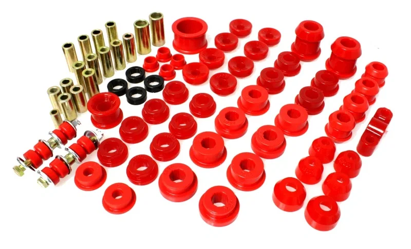 Energy Suspension 16.18103R, 92-95 Honda Civic/CRX / 93-97 Honda Del Sol (including VTEC) Red Hyper-Flex Master