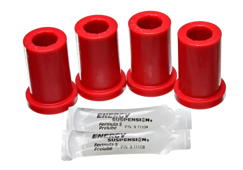 Energy Suspension 8.2104R, Toy 4 X Spring Bushing O.E.M. - Red for Toyota Pickup