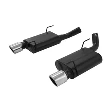 American Thunder Axle-back Exhaust System for Ford Mustang image 1