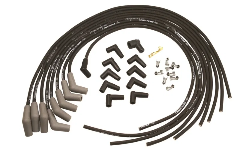 Ford Racing M-12259-M302, 9mm Spark Plug Wire Sets - Black