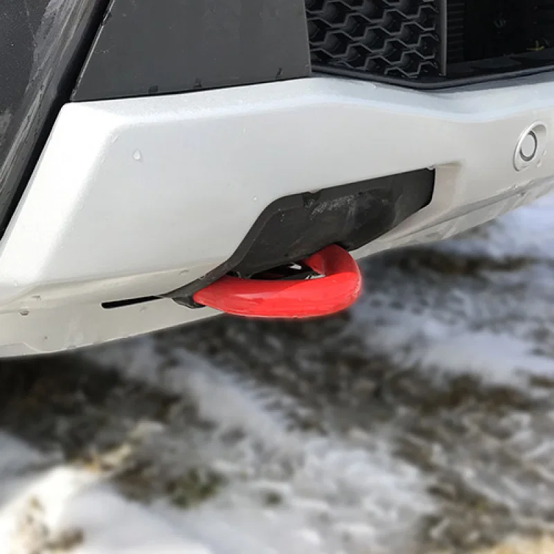 Ford Racing M-18954-RA, 2019 Ford Ranger Front Tow Hooks - Pair - Red