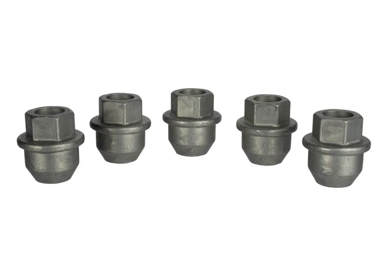 Ford Racing M-1012-H, 05-14 Mustang 1/2in -20 Thread Cone Seat Open Lug Nut Kit (5 Lug Nuts)
