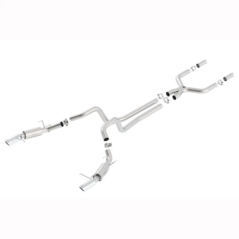 Ford Racing M-5230-MGTCA30, 2011-14 Mustang GT & 2011-12 GT500 3-inch Exhaust System